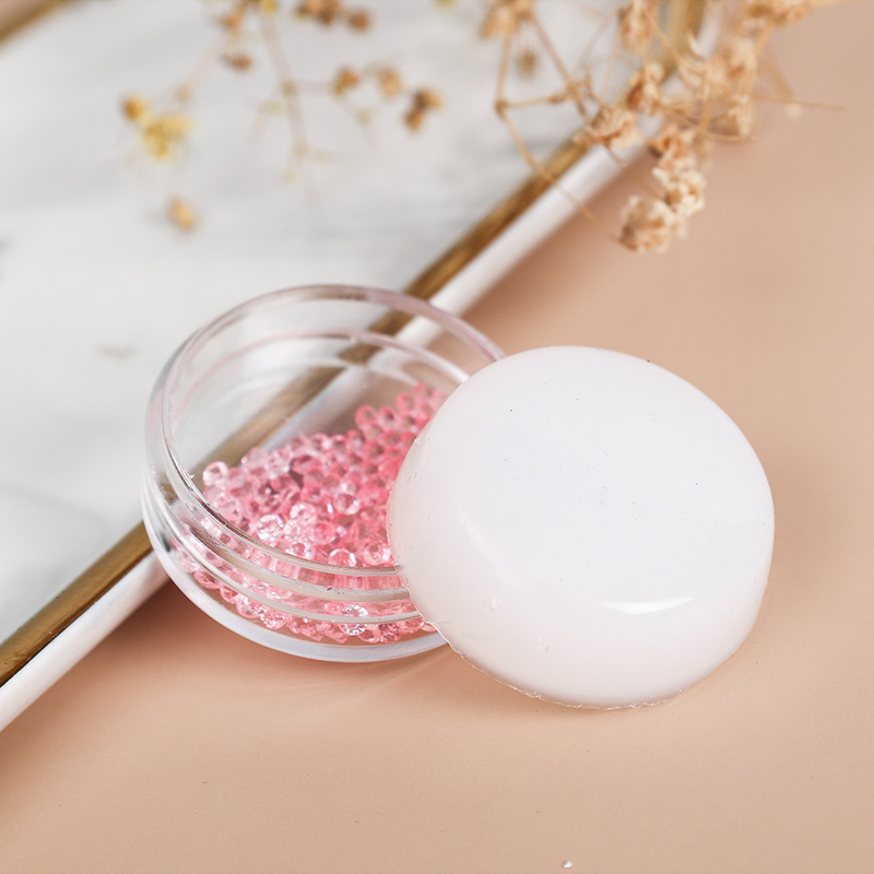 Jelly French Trasparente Nail Art Stamper Fai da te Polacco Design Stampa Timbro in silicone Strumenti per timbratura Manicure ing_voghion.com