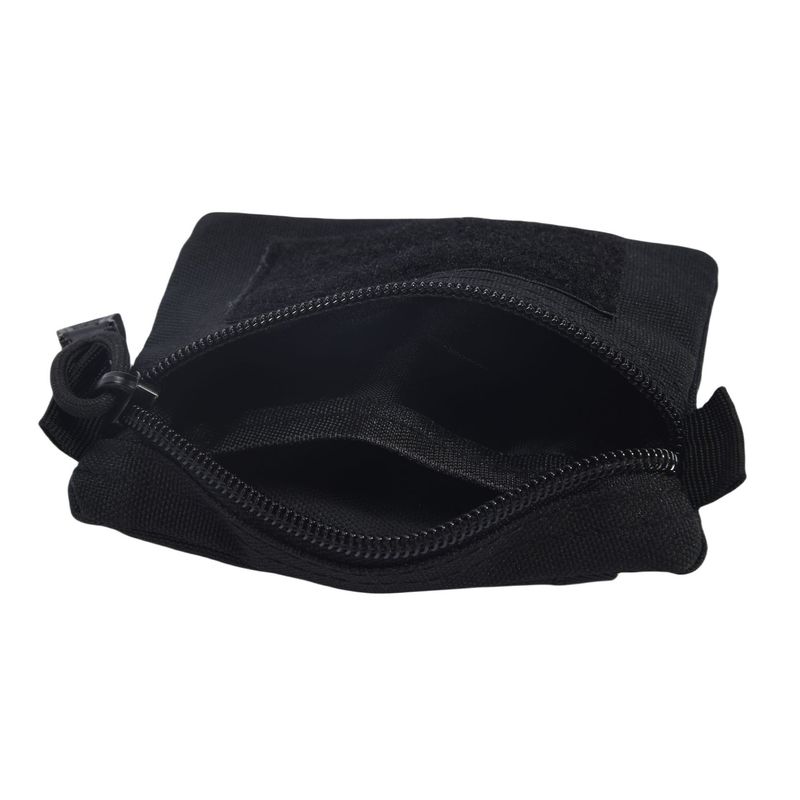 Carteira compacta e fina – Prendedor minimalista para dinheiro em tecido Oxford com bloqueio RFID (preto/cáqui/verde-exército/camuflado 1/camuflado 2) – leve e expansível_voghion.com