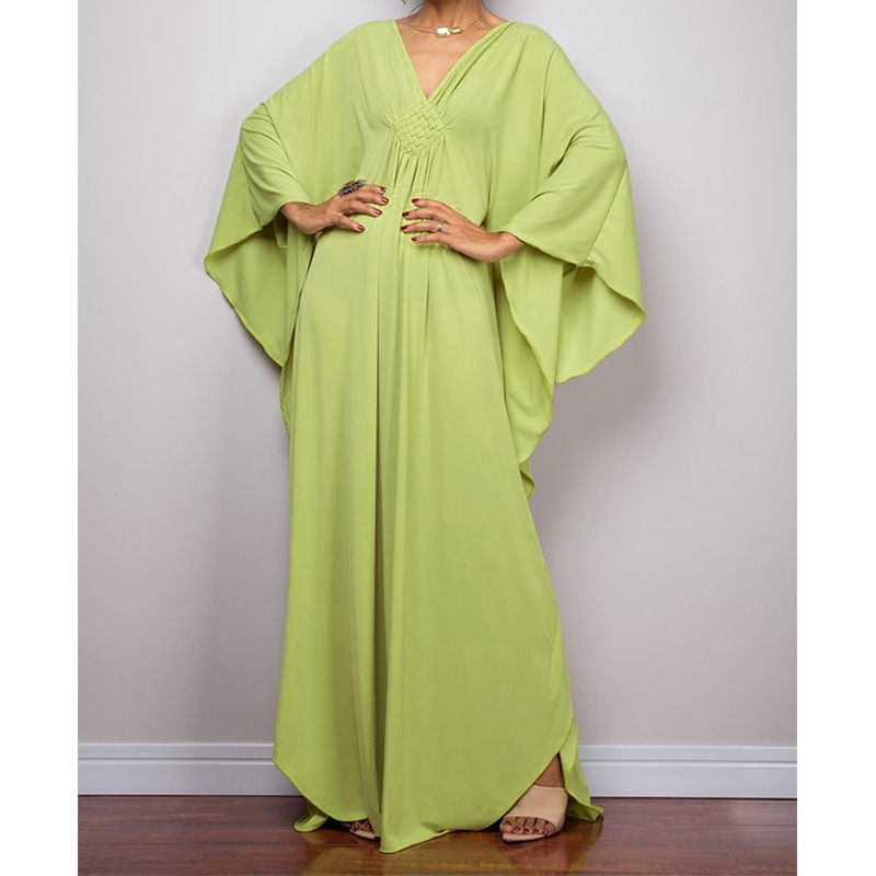 Hafif, Nefes Alabilen, Uzun Kollu, Yan Yırtmaçlı, Tığ İşi Kimono Plaj Örtüsü - Kadınlar İçin Çok Yönlü, Güneş Korumalı, Bol Kesim Bikini Örtüsü_voghion.com