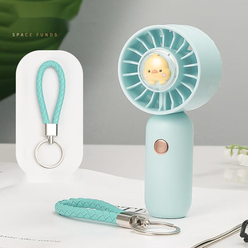 Gift Handheld Mini Cartoon Portable USB Charging Long Battery Life Desktop Summer Electric Small Fan_voghion.com