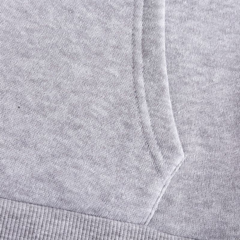 Abbigliamento da uomo felpa con lettere di gatto stampate alla moda, colletto posteriore con cappuccio e top in felpa di velluto_voghion.com