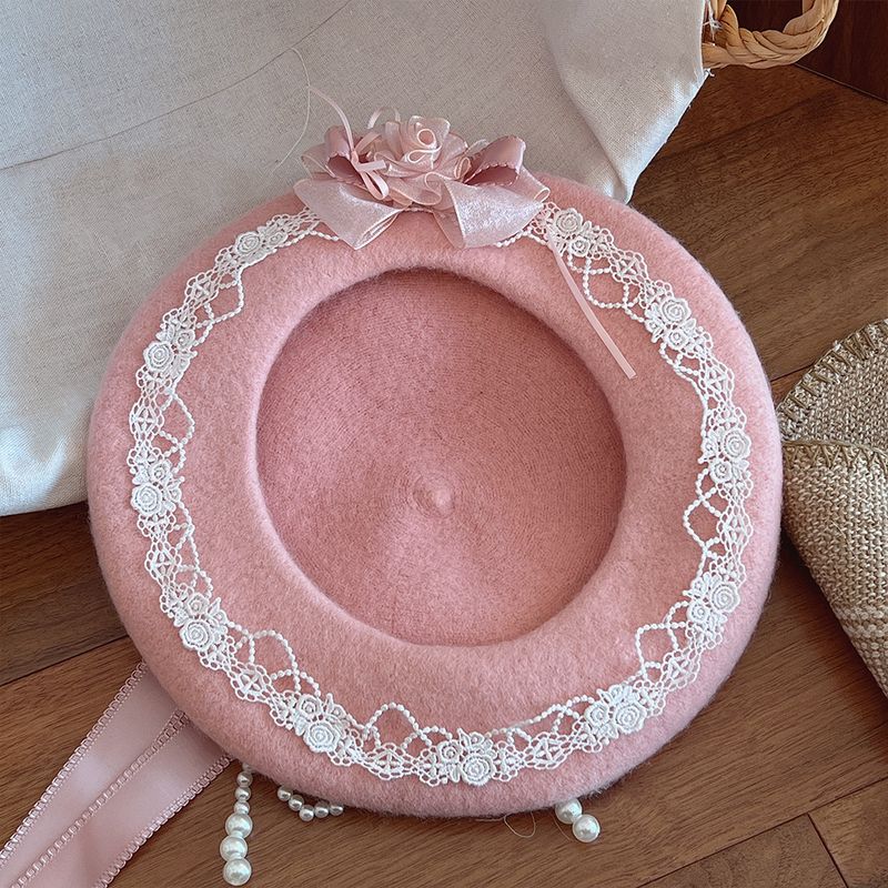 Wollmode, multifunktionale, warme Baskenmütze für Damen_voghion.com