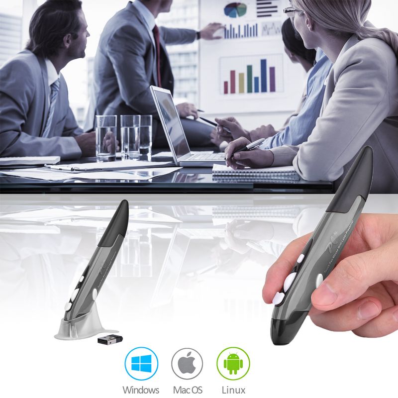 Promi 03 USB Dizüstü Masaüstü Kablosuz Mobil Bilgisayar Faresi_voghion.com
