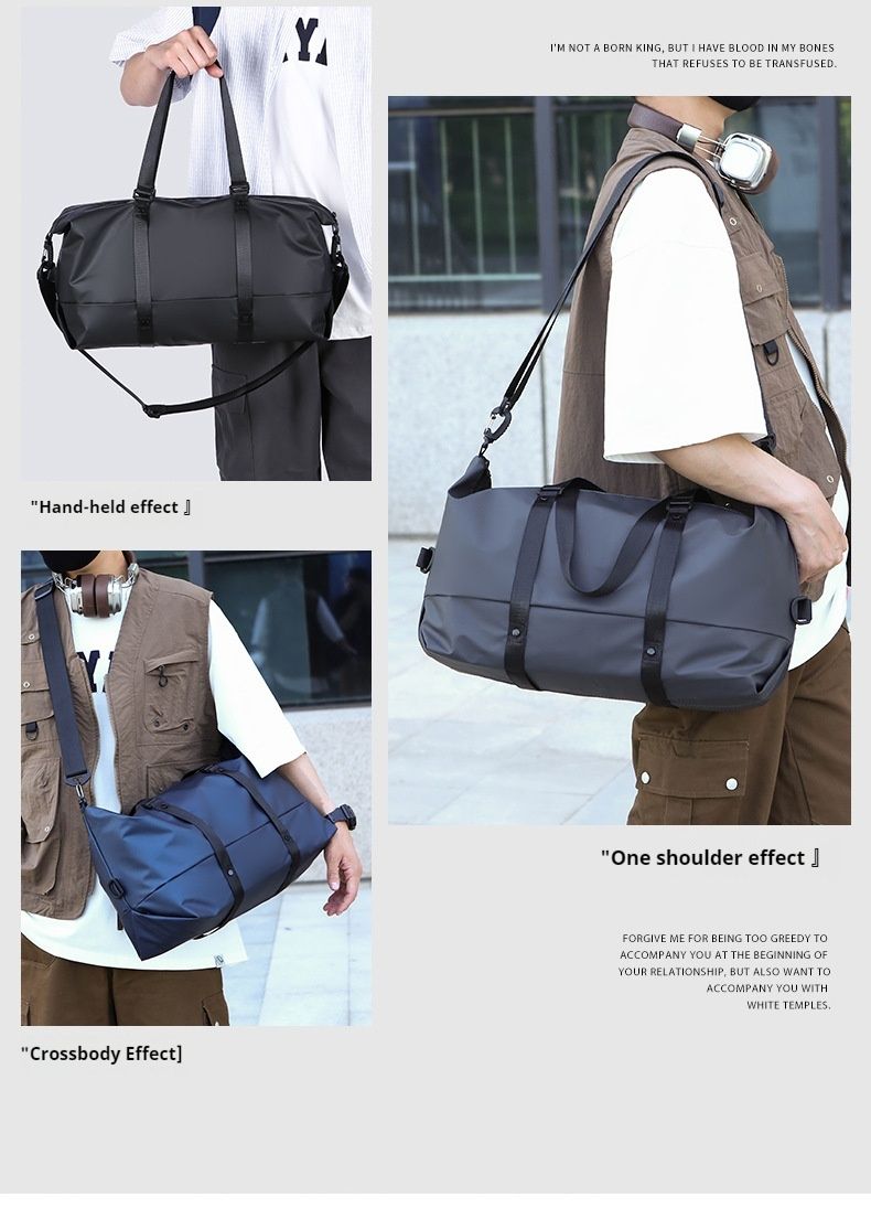 Reisetasche für Herren, modische Fitness- und Freizeittasche, multifunktionale Yoga-Reisetasche, kann über der Schulter, in der Hand oder als Crossbody getragen werden_voghion.com