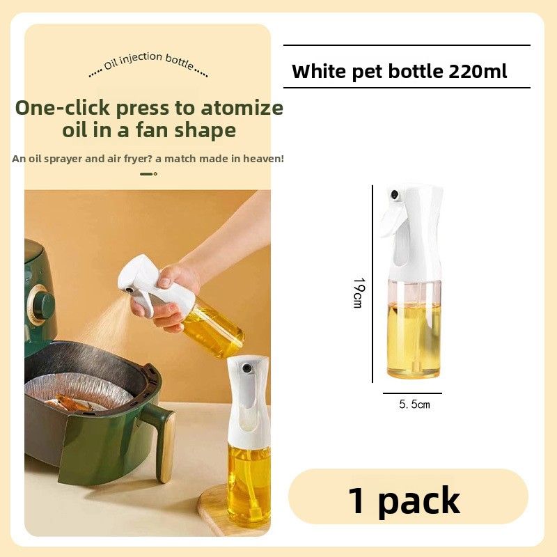 Ölsprühflasche Sprühtyp Haushaltsküchenspray Olivenöl BBQ Kontrolle Fettreduzierung Glasölsprühtopf_voghion.com