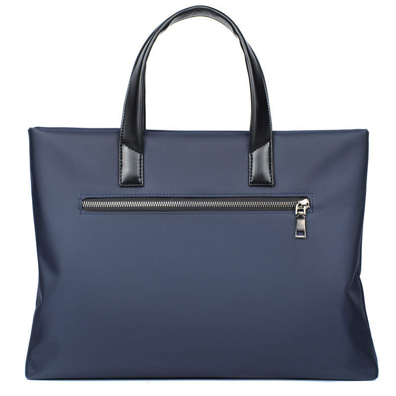 New Men's Lightweight Laptop Handheld File Large Capacity Business Briefcase Customizable Bag_voghion.com