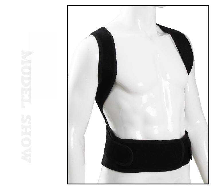 Új felnőtt kiegyenesítő öv hátkiegyenesítő öv fix kulcscsont kiegyenesítő öv_voghion.com