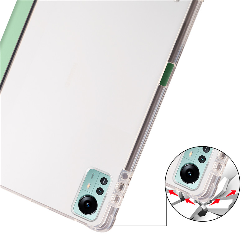 With Pencil Holder Funda For Mi Pad 5 Pro 12.4 2022 Case Tablet Coque For Xiaomi Mipad 5 Pro 12.4 Cover PU Leather Skin Shell_voghion.com