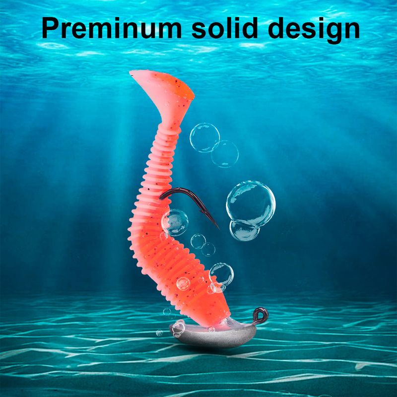 High Carbon Steel Lure Blood Groove Jig Head 3.5g 5g 7g 10g 14g Soft Worm Hook_voghion.com