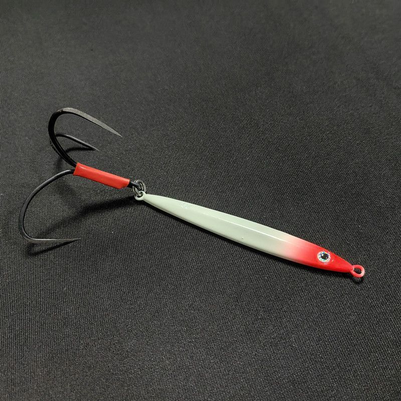 Blade Scale Casting Large Lure Fishing Gear Full Set Spear Hook Slim Long Iron Plate_voghion.com