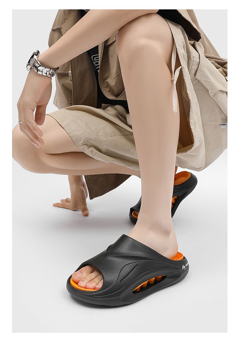 New Air Cushion Sports Slippers For Summer Indoor Couples Home Bathroom Non Slip Soft Sandals Outdoor Beach Slippers_voghion.com