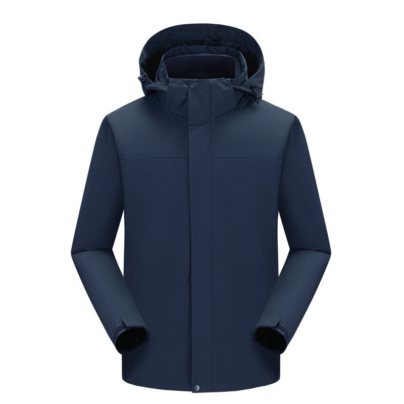 Nuova giacca 3 in 1 da esterno 2024 per uomo e donna, multicolore, abbinata per coppia, cappuccio staccabile, impermeabile_voghion.com