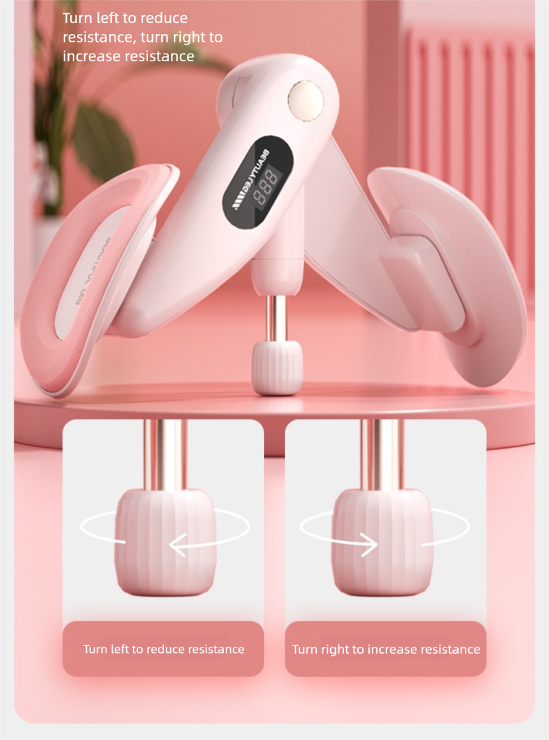 Dispositivo di riparazione per l'allenamento del conteggio dei muscoli del pavimento pelvico, dimagrimento domestico, recupero post-partum, Kegel, osso pelvico, anca, gamba, clampaggio_voghion.com