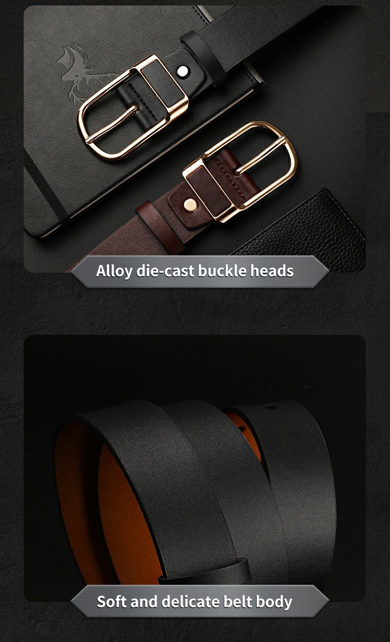 HOT High Quality Belt Men Male Genuine Strap Pin Buckle Fancy Vintage Jeans Free Shipping_voghion.com