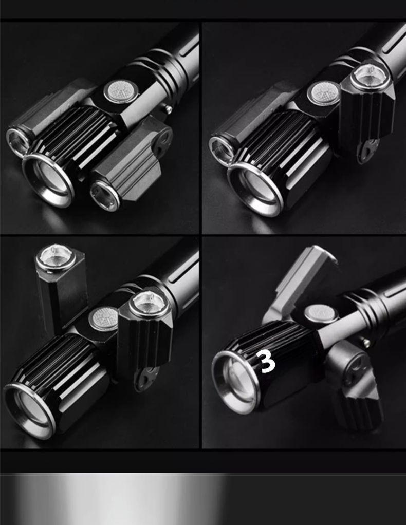 【12000 personas lo elogian】 Faros delanteros portátiles para bicicleta, carga USB, luz potente, conducción nocturna a prueba de lluvia, montaña_voghion.com