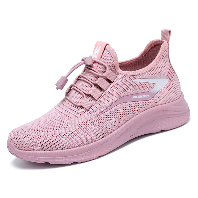 Frühling Neue Atmungsaktive Casual Sport Damen Einzelschuhe_voghion.com