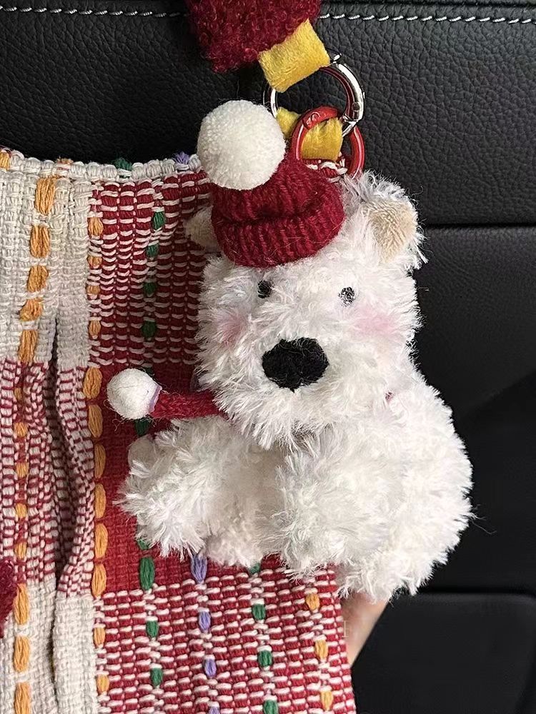Bonita bolsa de pañuelos para perro, caja con cajón, decoración para el interior de una muñeca, regalo para un coche nuevo._voghion.com
