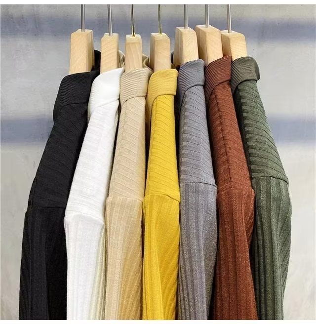 Trendy Hong Kong Style Lapelpolo Men's Short Sleeve Casual Loose Fit Summer Thin Solid Color Knitted Topt Base Layer Top_voghion.com