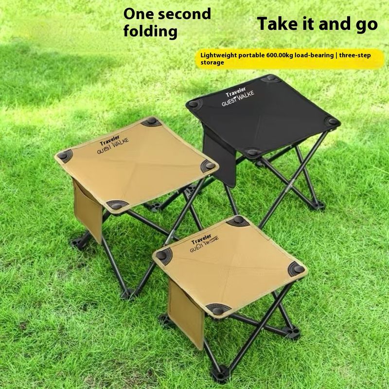 Outdoor Folding Chair Home Camping Ultra-light Portable Stool For Art Fishing Sketching Mazar_voghion.com