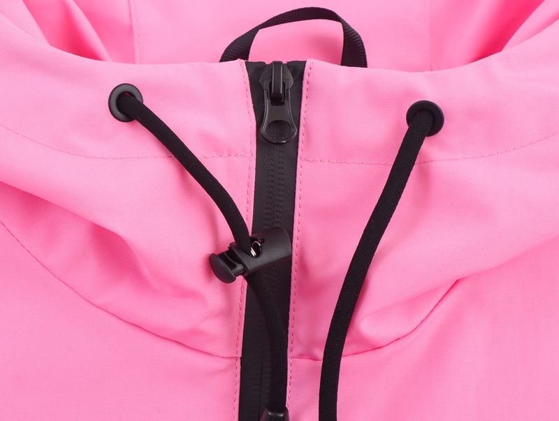 Women's Casual Hooded Jacket - Lightweight Polyester Windbreaker With Zip-Up Front, Loose Fit For Outdoor & Daily Wear_voghion.com