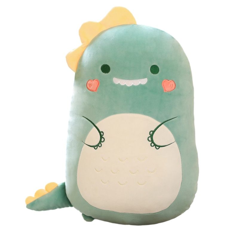 Peluche dinosaure adorable, cadeau parfait pour les filles, douce et câline._voghion.com
