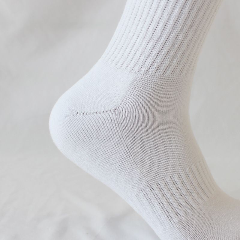 Calcetines de algodón gruesos y cálidos para hombre, calcetines de lana estirada, calcetines de tubo medio de alta elasticidad, calcetines deportivos con parte inferior de toalla_voghion.com
