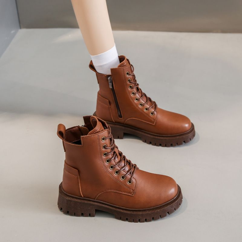 Hot Fashion tutti i tipi di stivali Martin rossi di nuova moda in rete per sollevare scarpe con plateau_voghion.com