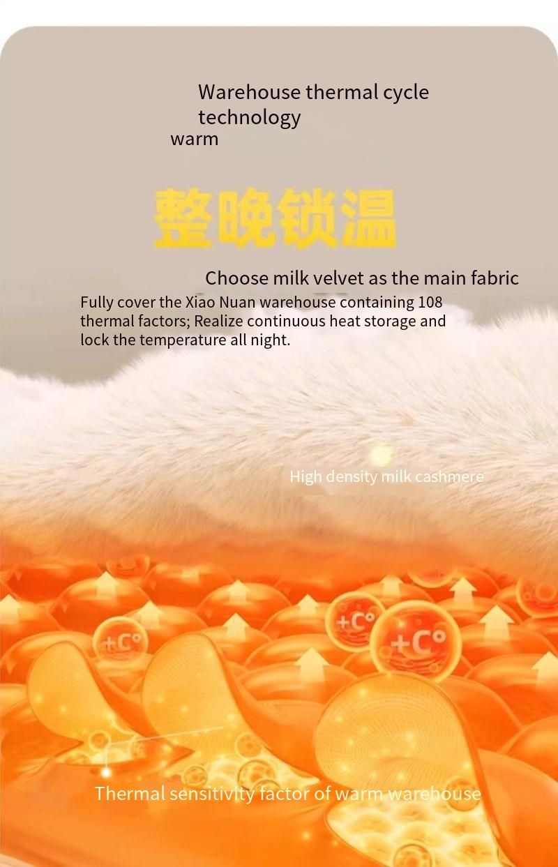 Copripiumino invernale in pile color latte, pezzo unico, copripiumino in pile corallo, pile spesso, pile bifacciale, 150, per una persona, 180x200x230_voghion.com