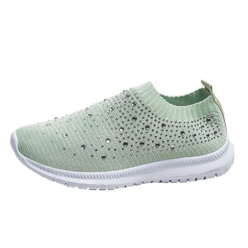 Large Size Rhintone Elastic Socks, Casual Men's And Women's Sports Sho, MD Sole Fly Woven Breathable Lightweight_voghion.com