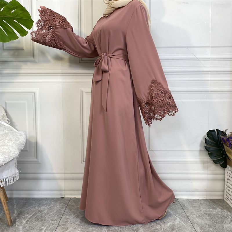Yeni Müslüman Abaya Elbise Dubai Uzun Kadın Abiye Elbise Fas Kaftanı Anne Ön Fermuarlı Nida Tasarım Kadın Elbisesi Türk Elbiseleri_voghion.com