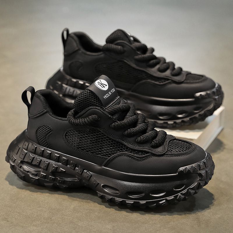 Langhua Shoe Industry Y06 Transparante mesh herenschoenen 39-44 P46_voghion.com