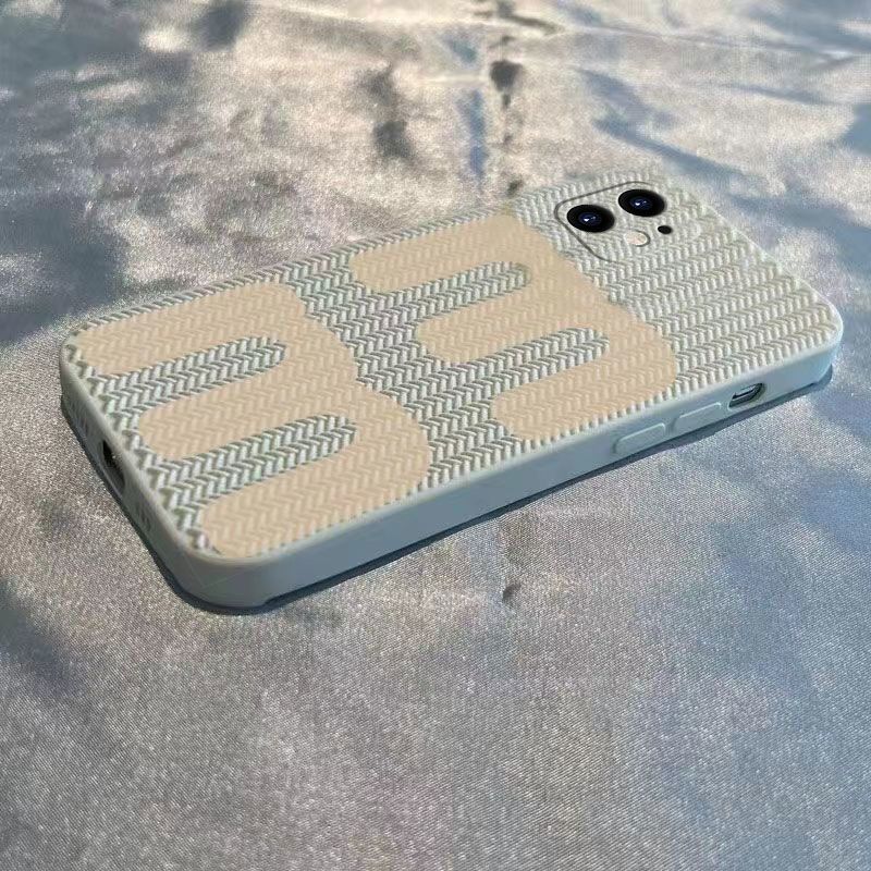 Phone New Gel Knitted Texture M Light IPhone 11 Pro Max Full Coverage Protective Case Soft_voghion.com