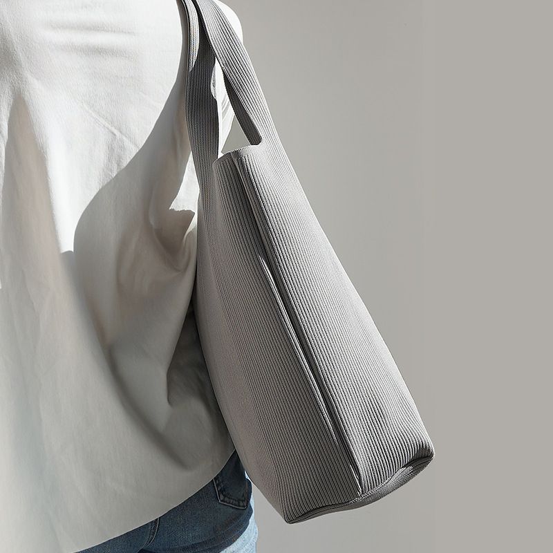 Borsa a tracolla leggera da donna, in tela di canapa tibetana, di grande capacità, stile etnico, semplice e alla moda_voghion.com