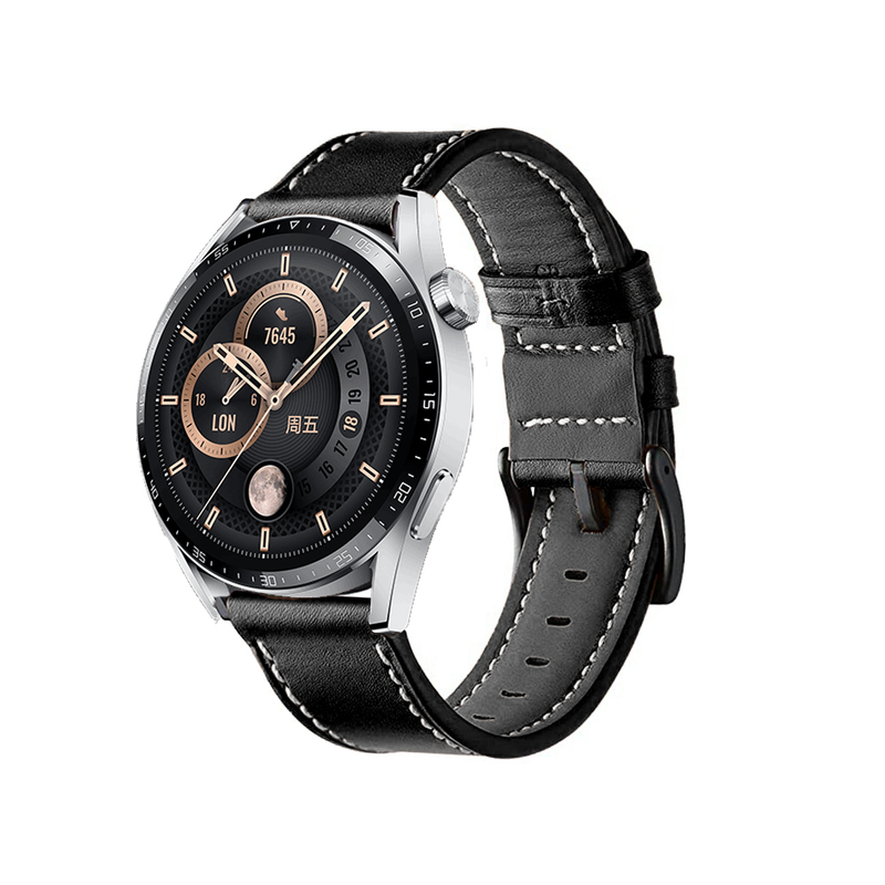 20 db 22 mm-es okosóra szíj Huawei Watch GT3 GT 3 42 46 mm-es csuklópánt GT 2 GT2 Pro 46 mm-es óraszíj bőr öv Correa_voghion.com