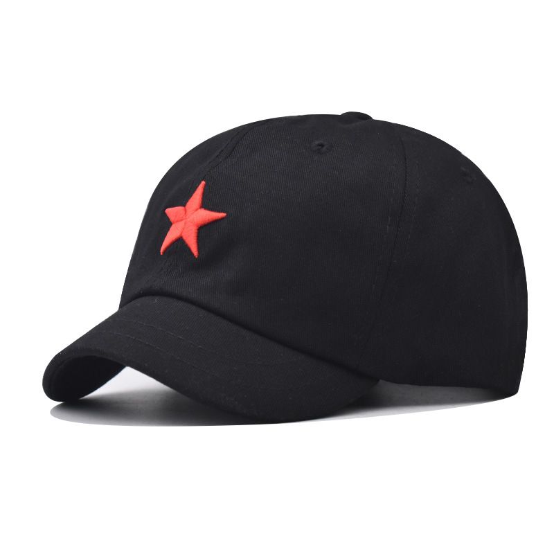 Casquette de baseball à visière courte pour homme, casquette à visière courte en forme de pentagramme, casquette d'été à bec de canard, jeune tendance, couple simple et à la mode_voghion.com