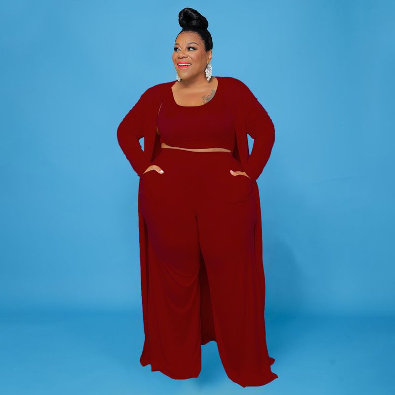 Women's Clothing Casual Fashion Sports Home Robe Jacket Three Piece Set_voghion.com