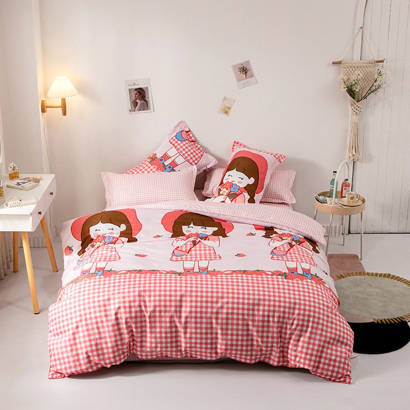 Copripiumino da letto moderno e minimalista stampato in morbido poliestere_voghion.com