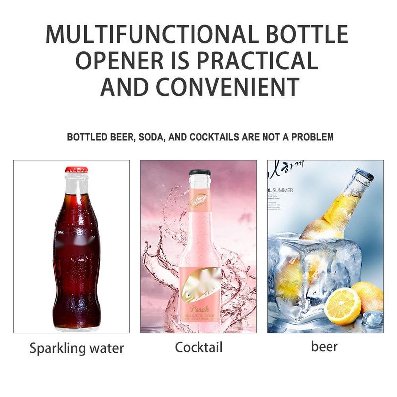 Gerader, praktischer Weindeckel-Bierflaschenöffner aus Edelstahl_voghion.com