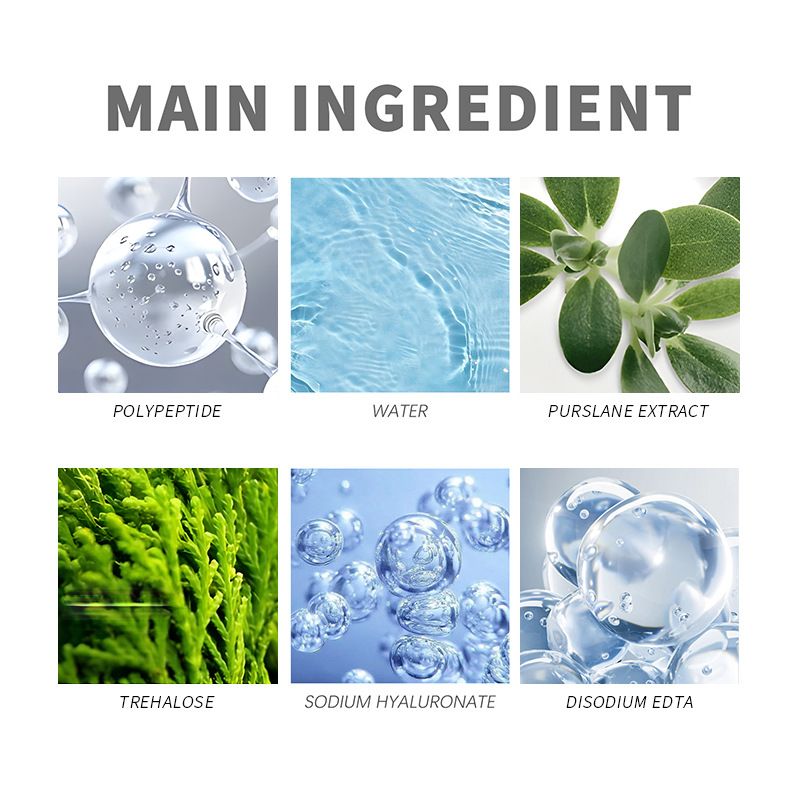 Oligopeptide Essence Moisturizing kosteuttava kirkastava ja ryppyjä poistava hyaluronihappoliuos_voghion.com