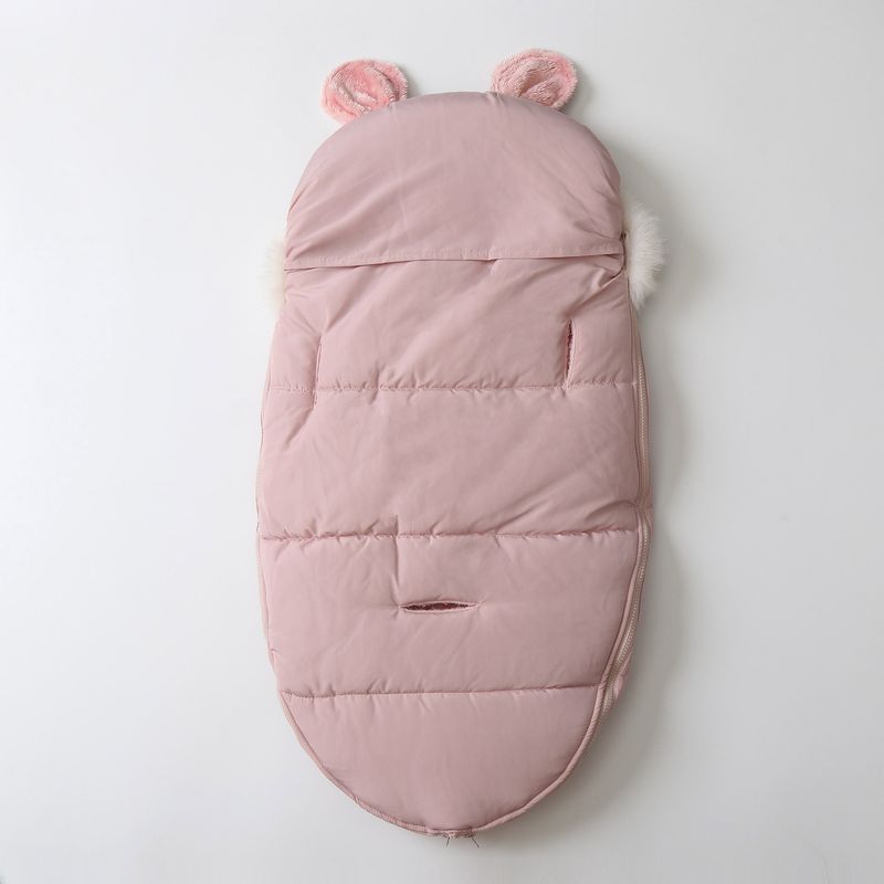 Saco de dormir para bebé, manta envolvente gruesa con forro polar de invierno para recién nacidos (0-1 año), acogedor y cálido, varios colores._voghion.com