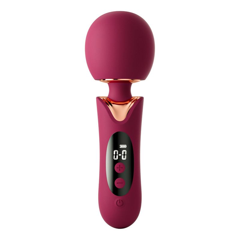 Vibratore AV a testa grande per donne, masturbatore a vibrazione multifrequenza, piccolo massaggiatore, giocattolo sessuale per adulti_voghion.com