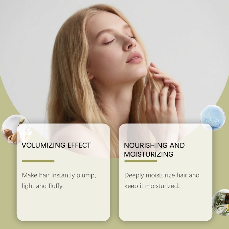 HOEGOA Rosmarino Deterge il Cuoio Capelluto, Rafforza e Idrata i Capelli in Modo Naturale Shampoo Liscio e Sofficissimo Rinfrescante_voghion.com