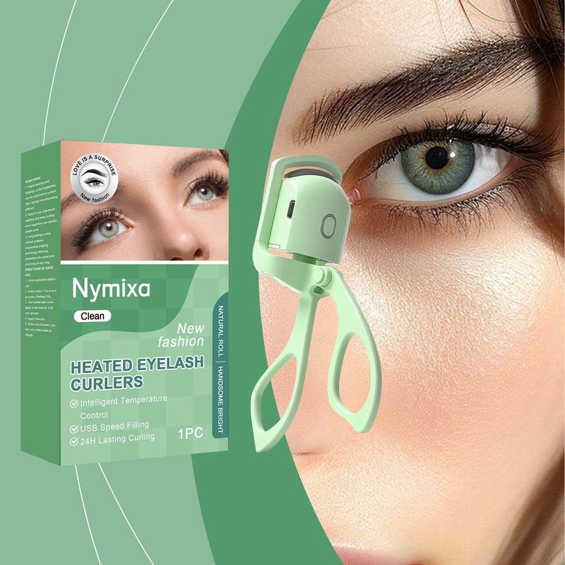Nymixa Natural Shiny Curling Eyelashes Beautiful Daily Convenient Electric Eyelash Curling Eyelash Curling_voghion.com