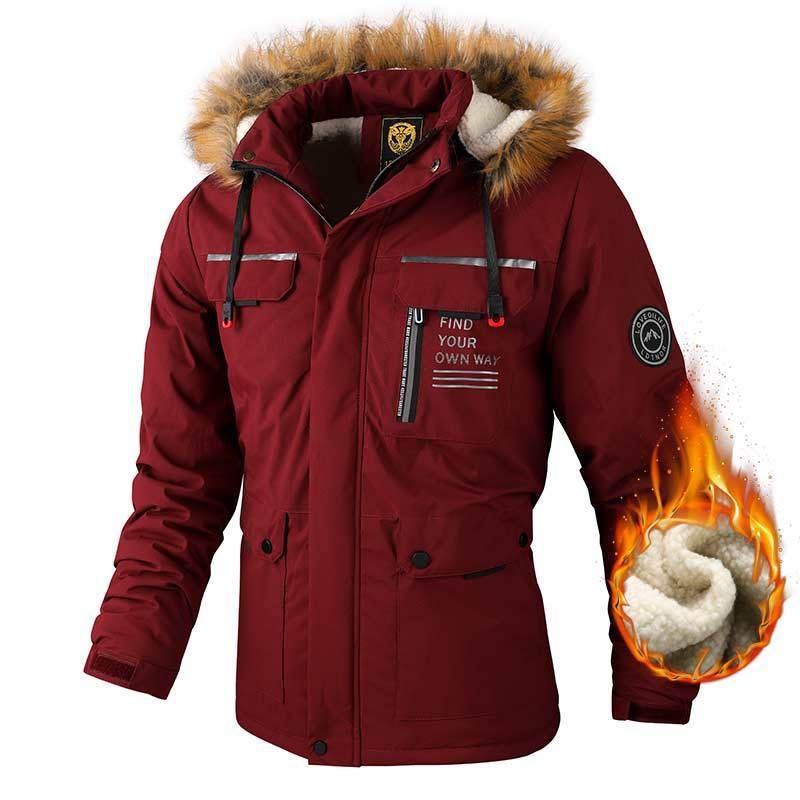 Casual Jacket Coat Coat Hooded Jacket Men's New Waterproof Hooded Outdoor Men_voghion.com