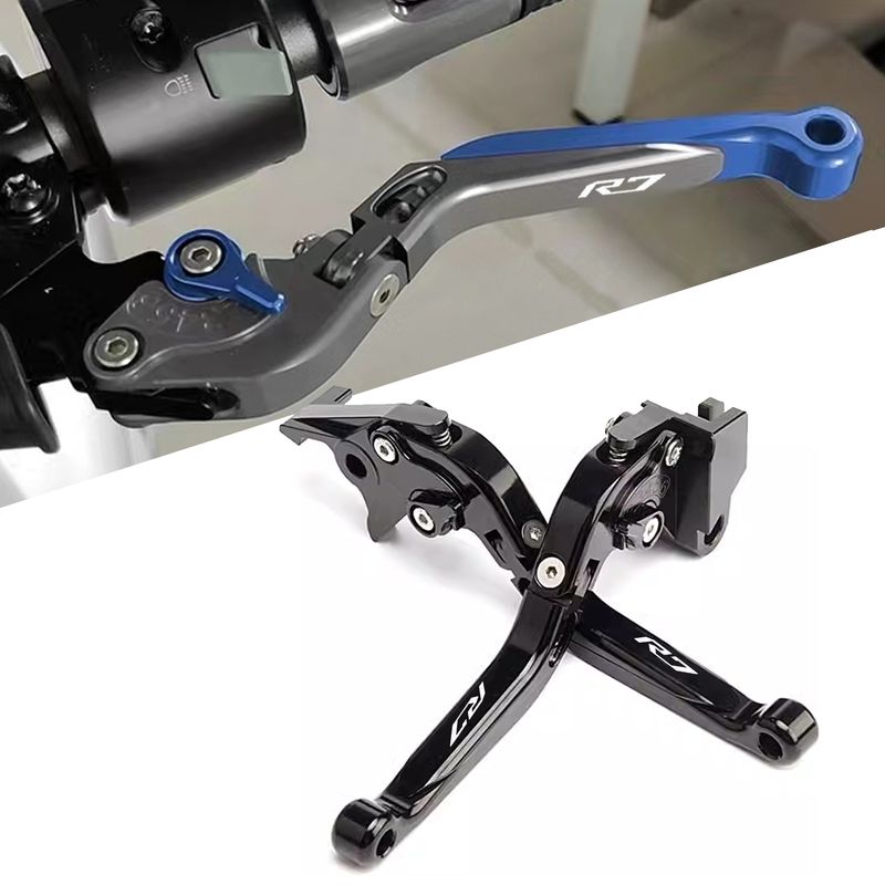 YZF R7 YZFR7 YZF-R7 Új motorkerékpár alkatrészek CNC 6 sebességes állítható behúzható összecsukható fékkuplungkar_voghion.com