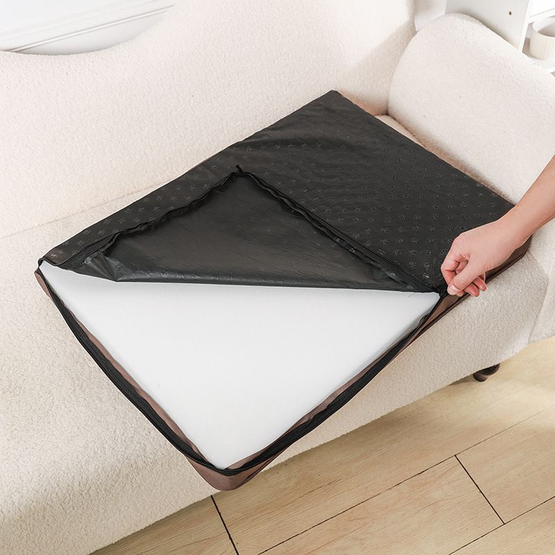 Nouveau tapis lavable en laine d'alpaga de taille moyenne et grande, lit chaud d'hiver pour chien et animal de compagnie_voghion.com