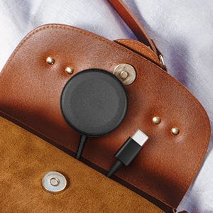 2-in-1 Qi Wireless Charger For Samsung Galaxy Watches (6/5 Pro/5/4/3/Active 2/1) & Phones (S22/S21/S20/S10/Note 20/10/9/8) With 3.9ft USB-C Cable_voghion.com
