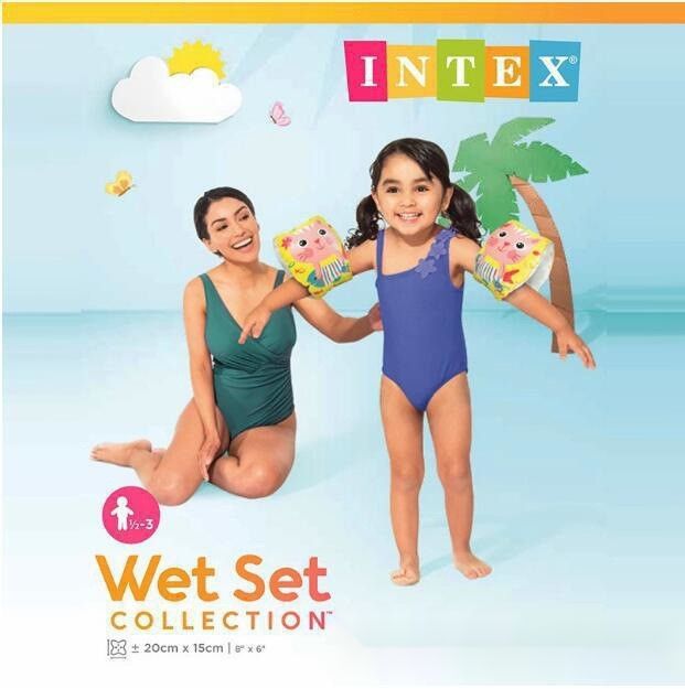 Intex Inflatable Swim For Children, Aid, Swimming Arm Float, PVC Water Safety Vest_voghion.com