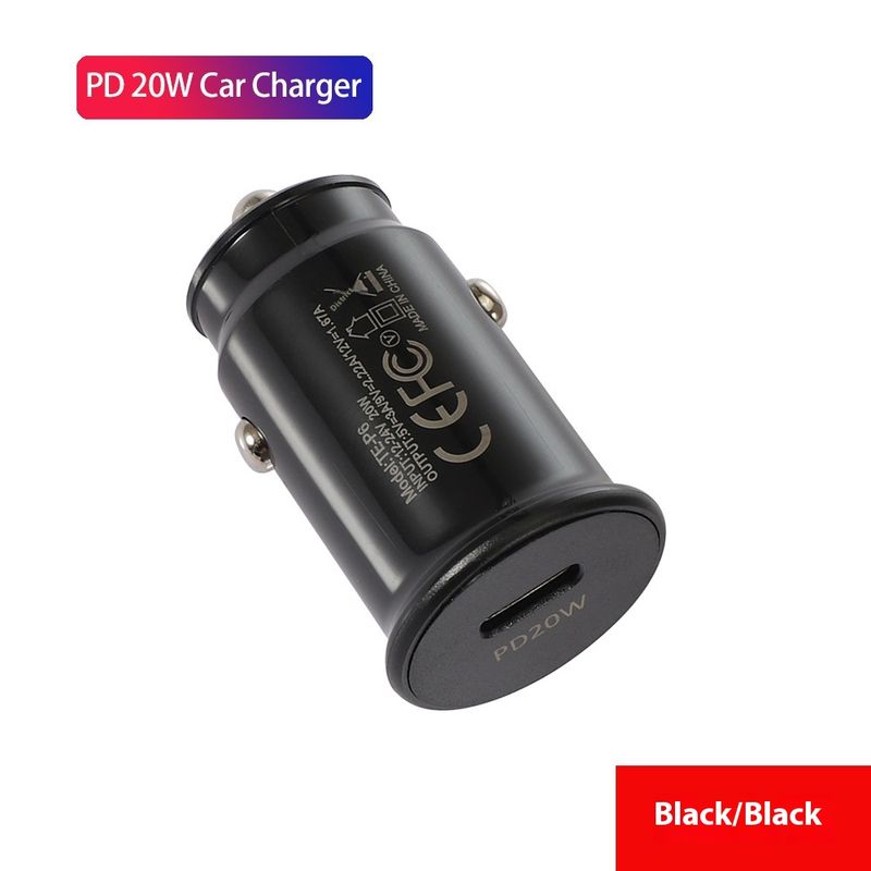 Music Festival  20W PD Fast Phone Charger Type-C Port PD20W Suitable for Apple 12/13 Car Charging_voghion.com