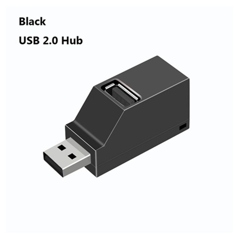 Uslåelig kvalitet, rettvinklet aluminiumslegering, type C-splitter, bærbar PC 3.0, USB-forlenger, fireporters hub_voghion.com